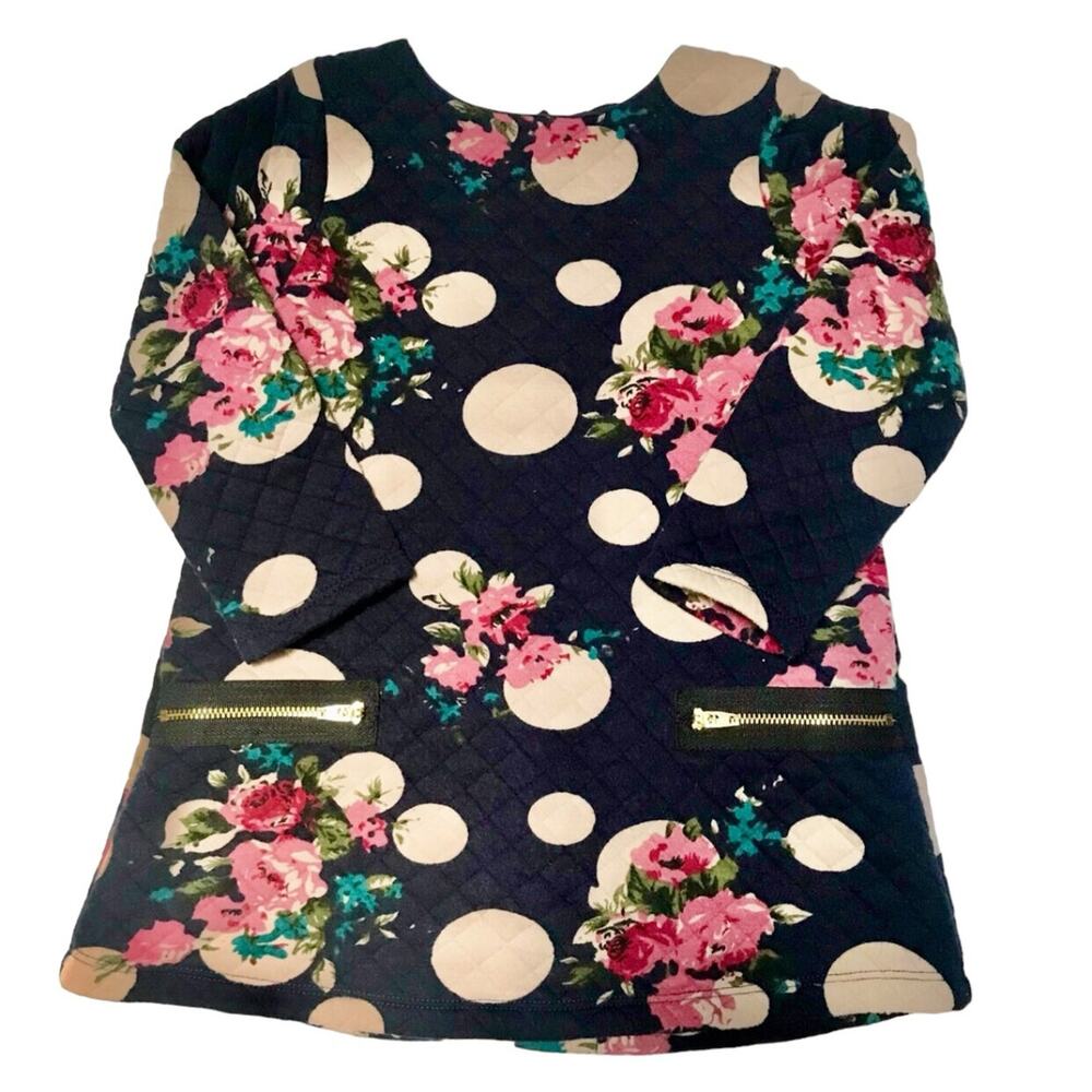 Pippa & Julie Quilted Floral Dress Size 2T